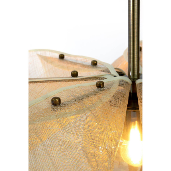 Lampa ekologiczna nad stół STYRKA 108661 Markslojd wisząca beżowy bursztynowy
