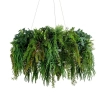 Lampa wisząca Gardens MSE1501100436 LED 115W zmiana barwy roślina zielony