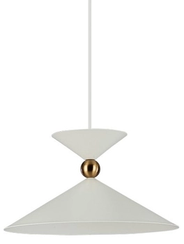 Lampa wisząca Quelto PND-84432-1-WH łazienkowa biała