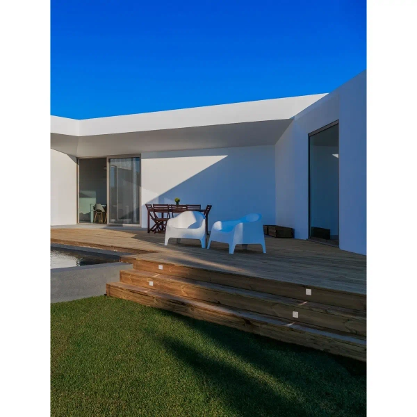 Kinkiet ścienny wpustowy CANIVRA LE75330 LED 3W 3000K IP65 biały