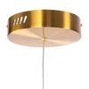 Ringi podwieszane Circle ST-8848-60+80+80 brass Step LED 336W 3000K mosiądz