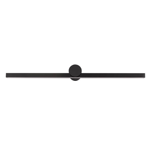 Naścienna lampa RAFAEL LE44422 LED 17W 3000K IP54 listwa czarna