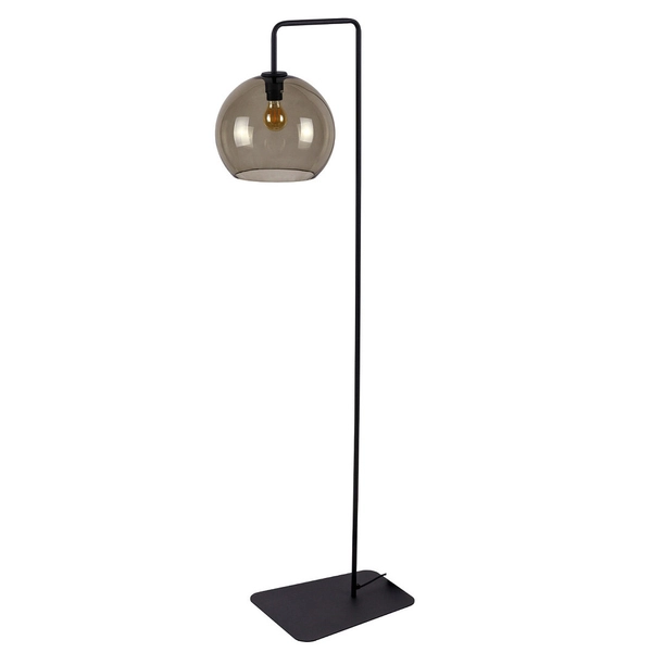 Stojąca lampa podłogowa Monaco 8794 ball do salonu czarna loft