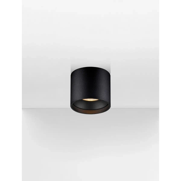 Sufitowa lampa spot CENVARO LE45515 LED 16W 3000K tubka metalowa czarna