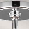 LAMPA sufitowa FE-PAULSON-MP Elstead FEISS metalowa OPRAWA plafon industrialny IP44 polerowany chrom przezroczysty