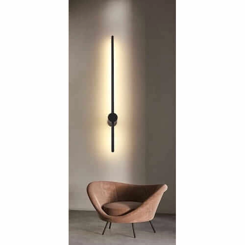 Kinkiet LAMPA ścienna CGZENW2 COPEL metalowa OPRAWA loftowa LED 24W 3000K pręt czarny