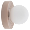 Kulista lampa ścienna CLAY 11746 szklana ceramiczna biała szara