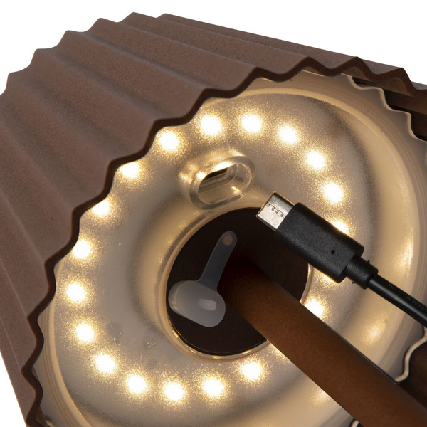 Stojąca lampa ogrodowa Justine LED 2W 2700K outdoor rdzawa
