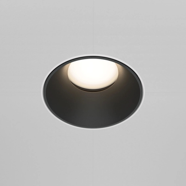 Oprawa wpustowa Share DL051-U-2WB metalowe oczko czarne