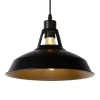 Industrialna lampa wisząca BRASSY-BIS 43401/31/30 Lucide kopuła czarny