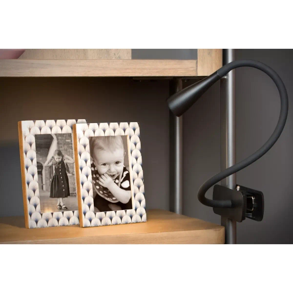 Lampa biurkowa z klipsem ZOZY 18256/03/30 Lucide LED 4W 3000K czarna