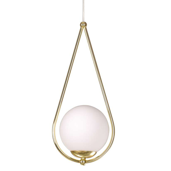 Kropla LAMPA wisząca Neve K-4776 Kaja modernistyczna OPRAWA szklane kule ZWIS na listwie złoty biały