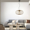 Ekologiczna lampa wisząca Racoon industrial drewniana