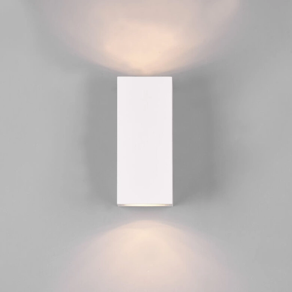 Lampa ścienna do ogrodu góra-dół Roya 204269231 IP44 biała