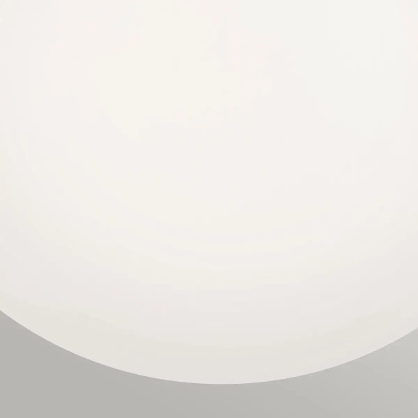 Minimalistyczna sufitowa lampa Albers KL-ALBERS-F-G-BK kula czarna