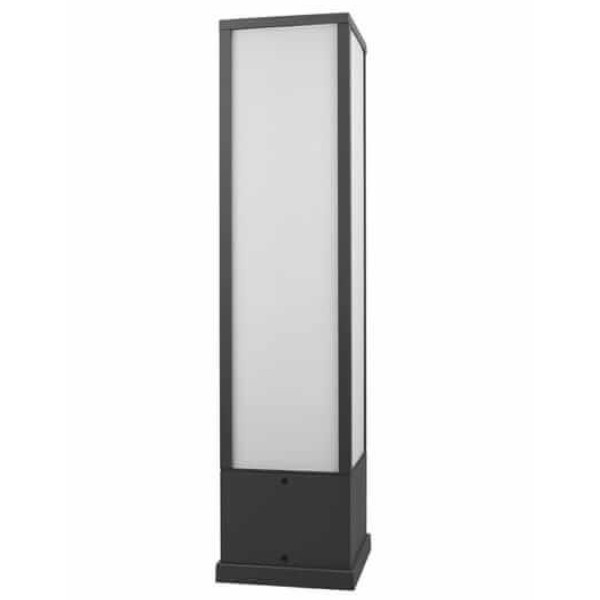 Ogrodowa LAMPA stojąca ATHIE DL142526260 Trio metalowa OPRAWA outdoor LED 15W 3000K słupek IP54 grafitowy