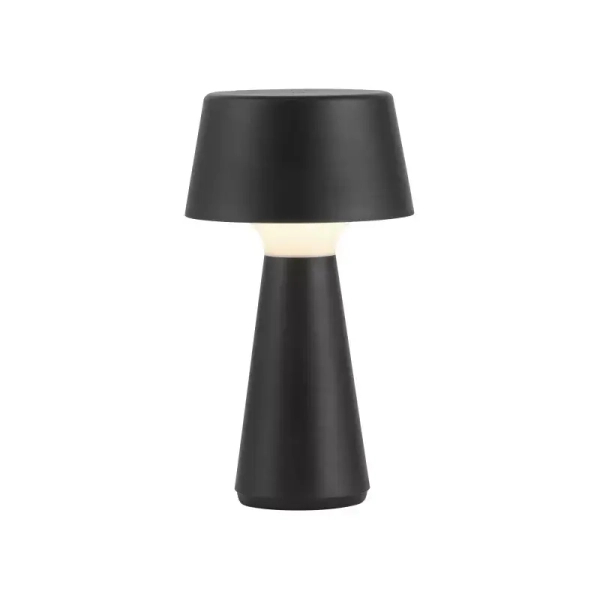 Lampa stołowa ABERA czarna LED 3W 3000K IP54 ściemniana nowoczesna do biura 19260-18