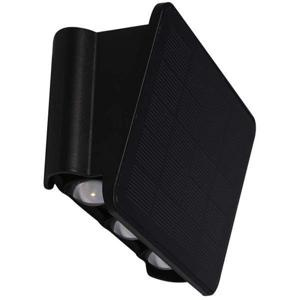 Kinkiet solarny Alf EKO9099 Ekolight LED 4W 3000K góra-dół IP54 czarny
