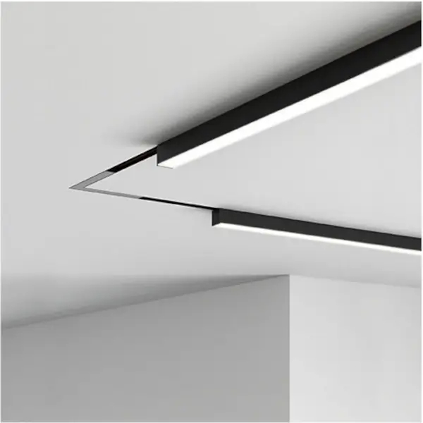 Magnetyczna lampa szynowa podłużna TRU mini czarna ON/OFF LED 8W 3000K listwa 16374-M930-D9-00-12