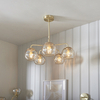 Lampa wisząca Dimple 91969 Endon szklane kule balls nad stół złote