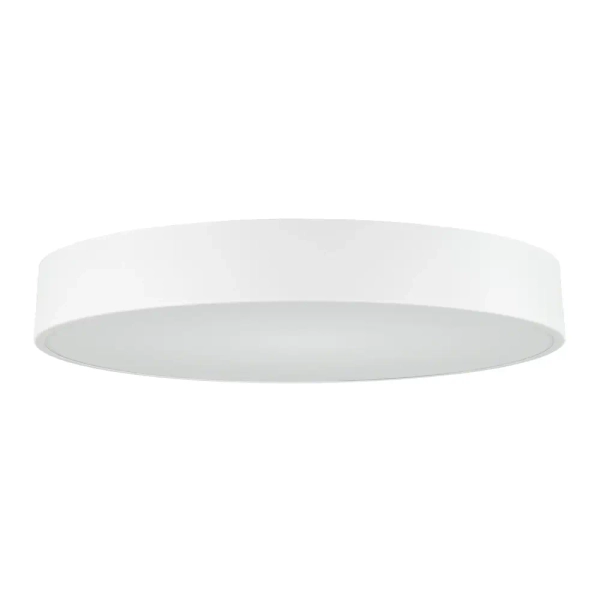 Sufitowy lampa na przedpokój Kengo 1407 okrągła tuba biała
