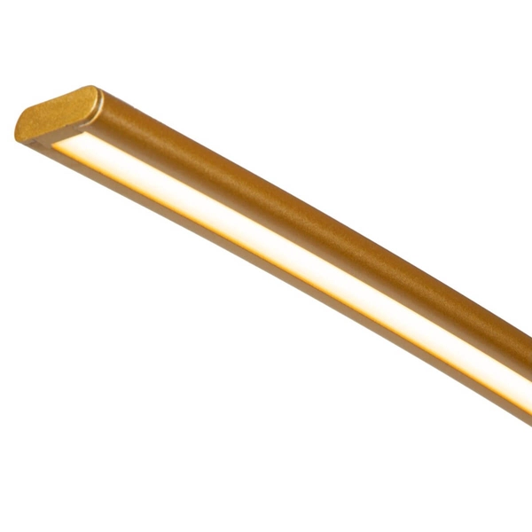 Łukowa lampka biurkowa Curve 44700/11/02 LED 15W 2850K marmur czarna złota