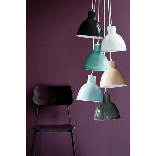 Salonowa lampa wisząca kopuła POP 45833050 antracyt