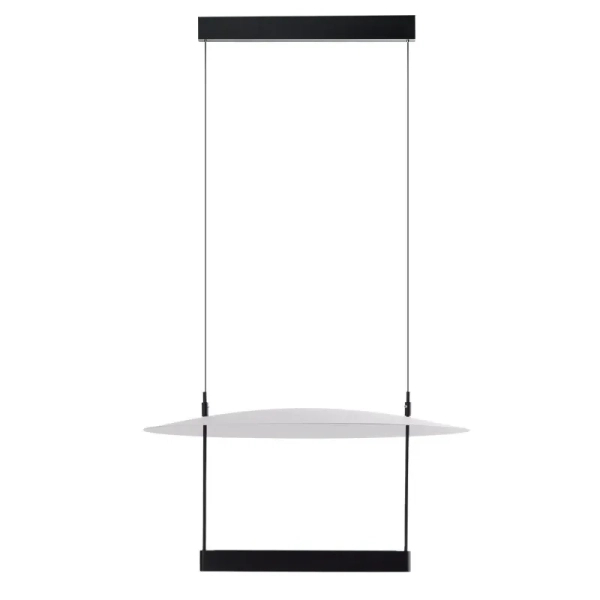 Wisząca lampa PORTOFINO czarna biała AZ6659 1xLED 23W 3000K ściemnialna