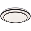 Ledowy plafon nowoczesny Lupita LED 40W 3000-6500K czarny biały