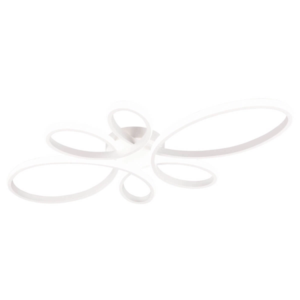 Nowoczesny plafon do sypialni Fly 645619131 LED 32W 4000K biały