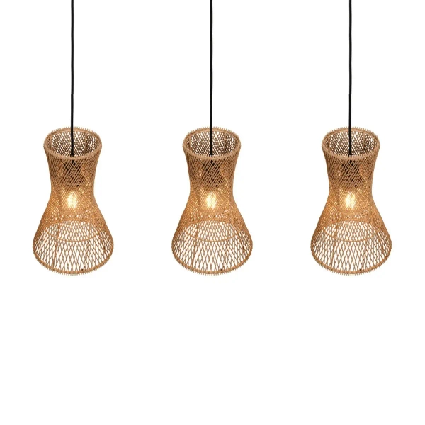 Jadalniana lampa wisząca BIJOU R31833026 boho brązowy czarny