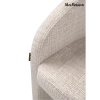 Krzesło do jadalni SHELLY MM001501100356 beżowe taupe tkanina 45cm