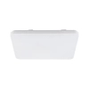Plafon do salonu AGNES SQUARE 10993 LED 64W 3000K IP44 biały