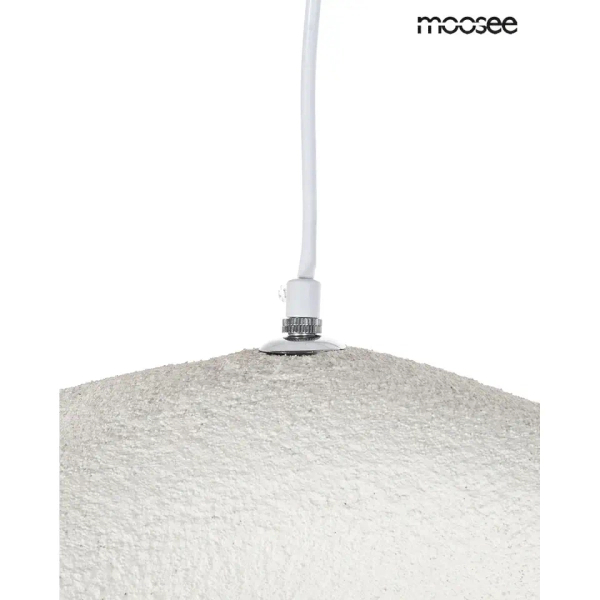 Wisząca lampa do jadalni NIDO biała MSE1501100451 7xE27 nad stół