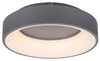 Plafoniera LAMPA sufitowa ADELINE 3928 Rabalux okrągła OPRAWA plafon LED 24W 3000K - 6000K z pilotem szary