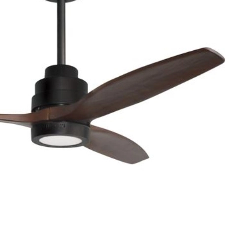 Lampowentylator sufitowy SAHAGUN LE42552 LED 12W 3000K czarny brązowy outlet