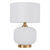 Ceramiczna lampka stołowa Tamiza LP-1515/1T small white do salonu biała