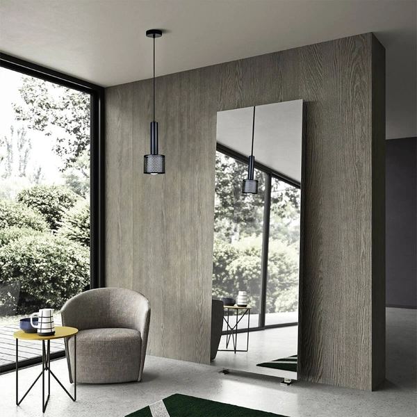 Salonowa lampa wisząca nad stół Amo LP-0702/1P BK metalowa czarna