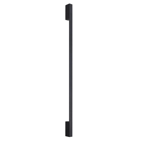 Minimalistyczna lampa ścienna Sappo LED 25W do holu czarna