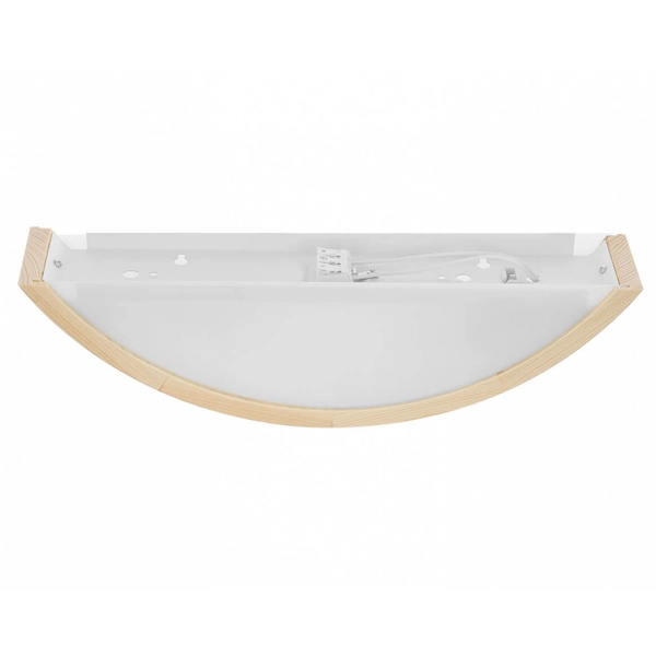 Lampa ścienna Cleo 1307623600202 Temar do salonu loft drewniana