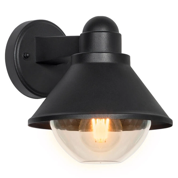 Lampa ścienna tarasowa Saginia 21-32362 Candellux IP44 bubble czarna