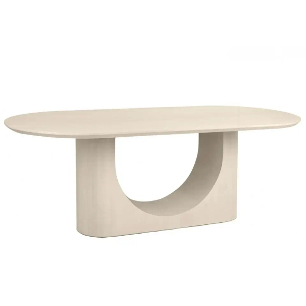 Stół do nowoczesnych jadalni ICARO MM001501100345 beżowy drewniany 120cm