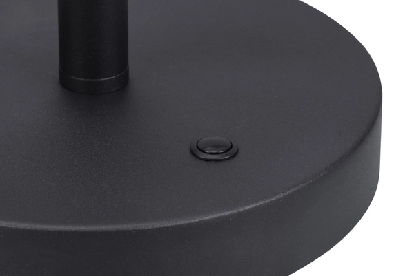 Stołowa lampka helisa SEQUENCE 541810205 Trio LED 20W zmienna barwa ściemnialna srebrna czarna