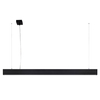 Biurowa lampa wisząca Traversi PRD-5470-142-BK-830-PN Italux LED 44W 3000K czarna
