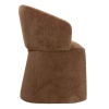 Siedzisko do nowoczesnych jadalni TOMI MM001501100364 brązowe tkanina 45cm