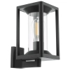 Elewacyjna lampa naścienna Mackenzie MAC1622 latarenka IP65 czarny