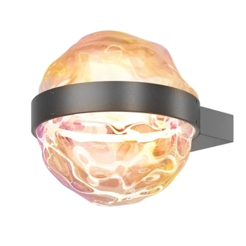 Kulisty kinkiet ścienny Misterio MOD379WL-L6B2.7K LED 6W 2700K kula czarny