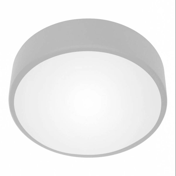 Plafon LAMPA sufitowa Cleo 137623613882 TEAM natynkowa OPRAWA metalowa okrągła srebrna