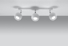 LAMPA sufitowa SL.0439 metalowa OPRAWA listwa SPOT regulowane kule balls biale