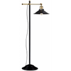 Industrialna LAMPA podłogowa LENIUS 15053S Globo stojąca OPRAWA metalowa loft czarna